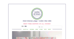 Desktop Screenshot of nellieandbean.com